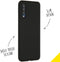 Accezz Liquid Silicone Backcover - Samsung Galaxy A50 / A30s - Schokabsorberend - Zwart