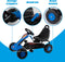 Eddy Toys Skelter - Go Kart met Handrem voor max. 35 KG - Speelgoed Buiten - Speelgoed 3 Jaar - Blauw