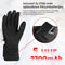 Saaf Comfort Light XL - Verwarmde Handschoenen - 3 standen - Water- en Windafstotend - Zwart
