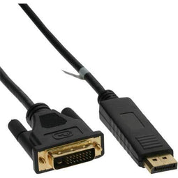 InLine 17112 - DisplayPort naar DVI kabel - NXP PTN3361B chipset - Zwart