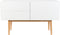 Zuiver High on wood Dressoir 2 lades 1 deur Hout Wit