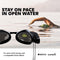FORM Smart Swim 2 - Slimme Zwembril - Augmented Reality - Geel