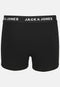 JACK&JONES JUNIOR JACHUEY TRUNKS - Boxershorts - 5-pack - Zwart (5 stuks)
