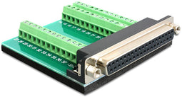 Delock - Adapter Sub-D 37 Pin Buchse - Terminalblock 39 Pin