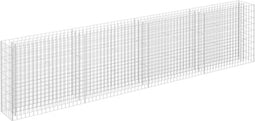 vidaXL - Gabion - plantenbak - verhoogd - 360x30x90 - cm - gegalvaniseerd - staal
