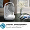Philips CX2050/00 - Tafelventilator - 3 snelheden - 30% stiller met SilentWings - Diameter 22 cm