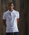 Superdry Classic Pique S/S Poloshirt - Slim fit - Katoen 100% - Wit - M
