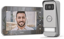 Avidsen MAYA 112291 - Bedrade intercom met camera - 7-inch kleurenscherm met spiegeleffect