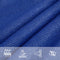 vidaXL - Zonnezeil - 160 - g/m² - driehoekig - 5x5x5 - m - HDPE - blauw
