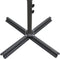 vidaXL - Parasol - dubbel - met - stalen - paal - 250x250 - cm - terracottakleurig