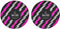 Muc Off Neoprene Disk Brake Covers Road/mtb Velcros Veelkleurig