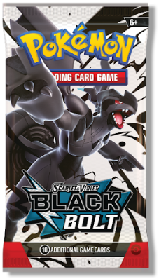 Pokémon - Scarlet & Violet - Black Bolt - Booster Pack - 10 kaarten (1 pakje)