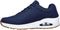 Skechers Uno - Stand On Air - Heren Sneakers - Air-Cooled Memory Foam - Navy