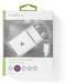 Nedis WCHAM212AWT - USB-wandlader - Inclusief USB-A-naar-micro-USB-kabel 1 meter - Wit