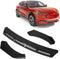 Universele zwarte bumperlip spoiler van ABS - 3 stuks
