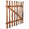 vidaXL - Poort - enkel - 100x100 - cm - geïmpregneerd - hazelaarhout