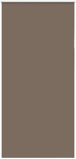 vidaXL - Rolgordijn - verduisterend - koffie - 110x210 - cm - stofbreedte - 105,7 - cm