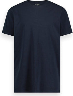 LEBASQ Miles' T-shirt - Ronde hals - Extra lang - Blauw (3-pack)