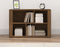 vidaXL - Dressoir - 80x30x54 - cm - bewerkt - hout - bruin - eikenkleur