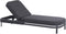 Ligstoel NETTUNO Metaal Grafietgrijs