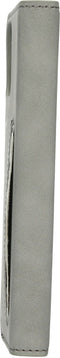 Mobiparts iPhone 12/12 Pro - Classic Wallet Case - Ruimte voor pasjes - Granite Grey