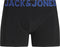 JACK&JONES - TRUNKS - 3-pack zwart boxershort met elastieke band - (3-pack)