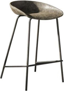 Barstoel Ernesto PU-leer - Taupe (set van 4)