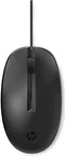 Muis hp 128 laser bedraad zwart