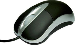 Muis Quantore optisch USB zwart/zilver