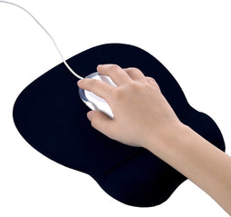 MUISMAT QUANTORE MET GEL POLSSTEUN ZWART