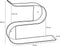 Mica Decorations Fenna - Wandplank - 2 niveaus - Roze