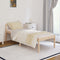 vidaXL - Seniorenbed - massief - grenenhout - wit - 75x190 - cm - Small - Single