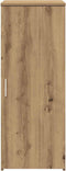 vidaXL - Opbergkast - 40x45x103,5 - cm - bewerkt - hout - artisanaal - eikenkleur