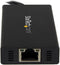 StarTech ST3300GU3B - Draagbare USB 3.0 Hub - 3-poorts met Gigabit Ethernet - Zwart