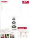 Ranex Mandy - Tafellamp - touch en dimfunctie - wit