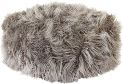 MUKKI - Poef - Grijs - Polyester