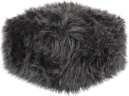 MUKKI - Poef - Zwart - Polyester