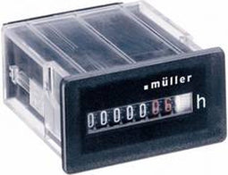 Müller BW 30.18 230V 50Hz Bedrijfsurenteller Roltelwerk