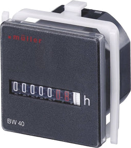 Müller BW 40.18 24V 60Hz Bedrijfsurenteller Roltelwerk