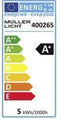 Müller-Licht 400265 LED-lamp Energielabel G (A - G) S14S Buis 5 W = 28 W Warmwit (Ø x l) 30 mm x 300 mm 1 stuk(s)
