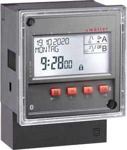 Müller SC 44.21 pro4 24V ACDC DIN-rail schakelklok Digitaal 230 V 4000 W