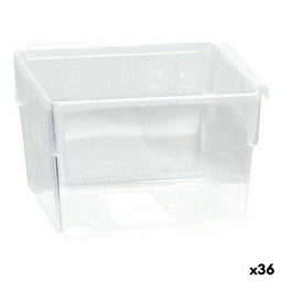 Multi-functionele Kist Modulair Transparant 8 x 8 x 5,3 cm (36 Stuks)