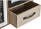 Multi-Functionele Organiser DKD Home Decor Metaal Kristal Hout MDF 30 x 10 x 29 cm Keuken