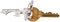 Multi-purpose key ring True Keytool tu247k 8 Functies