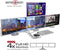 Multi Stream Transport (MST) Hub DisplayPort™ 1.2 Quad Monitor USB Powered