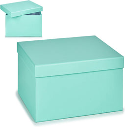 Multi-use Box Cardboard Pastel Blue