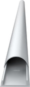 Multibrackets - Aluminium kabelgoot 33x1100mm - Universal Cable Cover - Kleur Aluminium