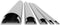 Multibrackets - Aluminium kabelgoot 50x1600mm - Universal Cable Cover - Kleur Aluminium