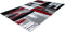 Multicolor vloerkleed - 120x170 cm - Symmetrisch patroon - Modern