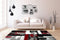 Multicolor vloerkleed - 160x230 cm - Symmetrisch patroon - Modern